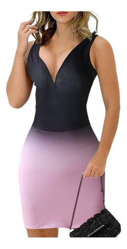 Elegante Falda Lápiz Mini Vestido De Cintura Ajustada