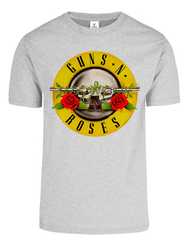 Playera Guns N Roses Pistolas Logo  4 Colores