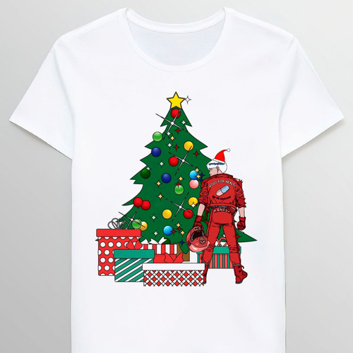 Remera Akira Shotaro Kaneda Around The Christmas Tr 35043222