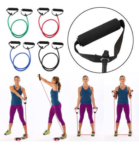 Extensor Funcional Corda Elástica Para Ginástica Crossfit