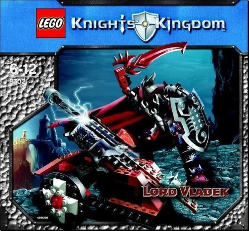 Juguete Lego 8702 Knights Kingdom Lord Vladek