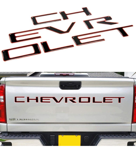 B Emblema Trasera Letra 3d De Chevrolet Adhesivo De Resina