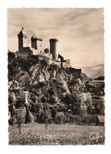 Castillo De Foix Postal Antigua Francesa 