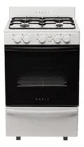 Comprar Cocina A Gas Orbis 858bc4 Blanca Con Visor Y 4 Hornallas