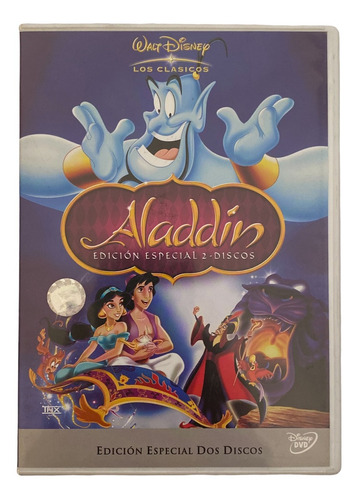 Dvd Original Aladdin Aladino Walt Disney Los Clasicos 2 Disc