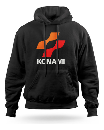Sudadera Hoddie Logotipo Retro Konami
