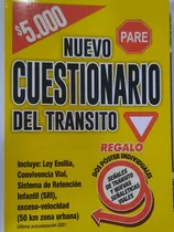 Comprar Libro Nuevo Cuestionario Del Transito + 2 Poster Individual