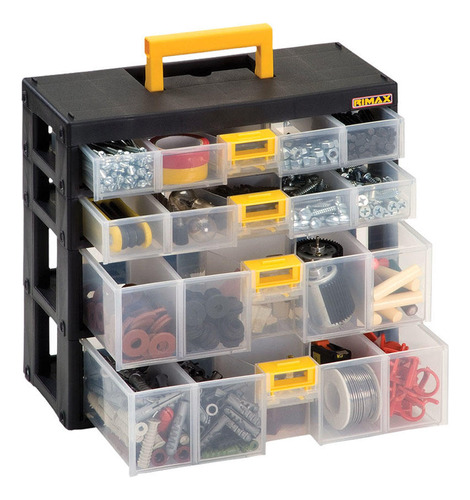 Caja Organizadora Modular 2x2 4 Niveles 31x14x29 Cms Rimax