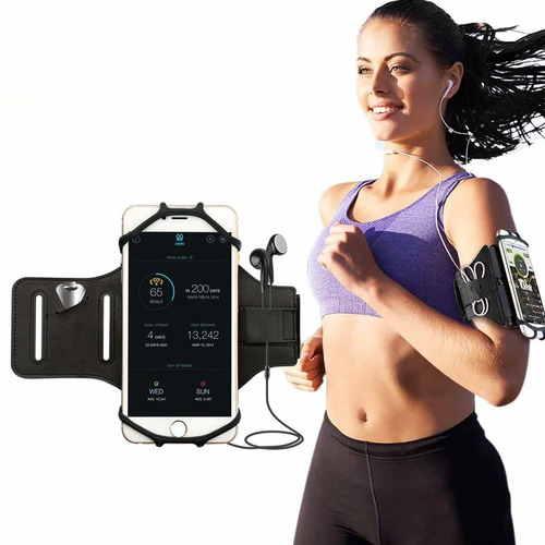 Shinylife Brazalete Desmontable Para Correr Rotacion 360