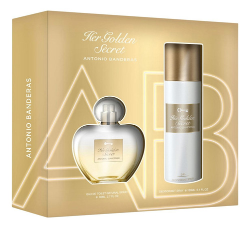 Her Golden Secret Set Dama Edt 80ml + Desodorante 150ml