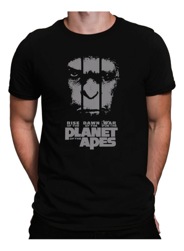 Camiseta Planeta Dos Macacos Camisa Masculina Filme Cult