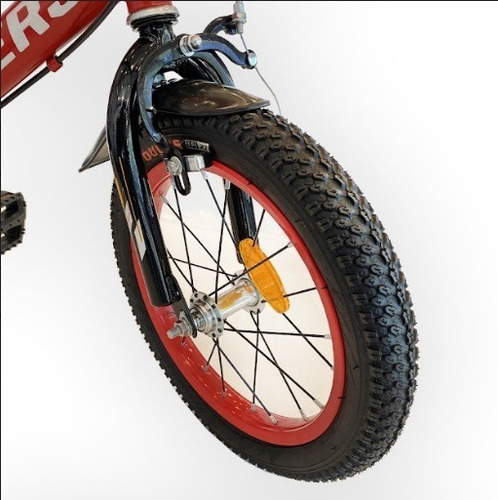 Imagen 5 de 6 de Bicicleta Infantil Rodado 14 Randers Rojo