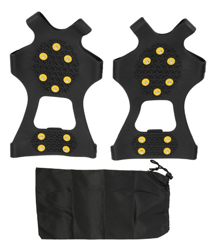 2 Crampones De 10 Dientes, Crampones Para Escalada En Nieve