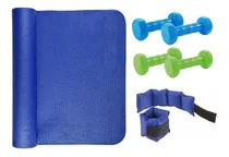 Comprar Colchoneta 6m + Par Tobilleras 1 Kg + Mancuernas 2 Kg Combo