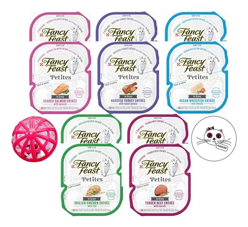 Fancy Feast Petites Alimento Humedo Para Gatos En Salsa Comb