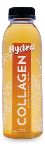 Pack 12 Hydra Collagen Agua + Colágeno 380cc Sabor Mango - Maracuya