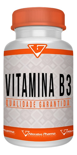 Vitamina B3 (niacina) 50mg - 120 Cáps Sabor Sem sabor
