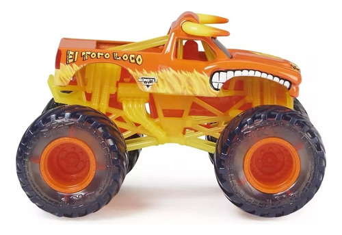 Imagen 2 de 4 de Monster Jam Toro Loco Vehiculos 1:64 Esc Playking