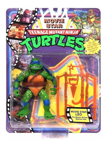 Leonardo Tortugas Ninja Movie Star Playmates