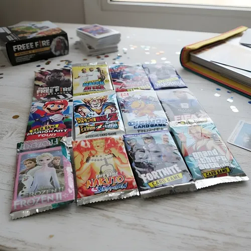 Kit 600 Cartinhas 150 Envelopes Cards Sortidos Bafo | Parcelamento
