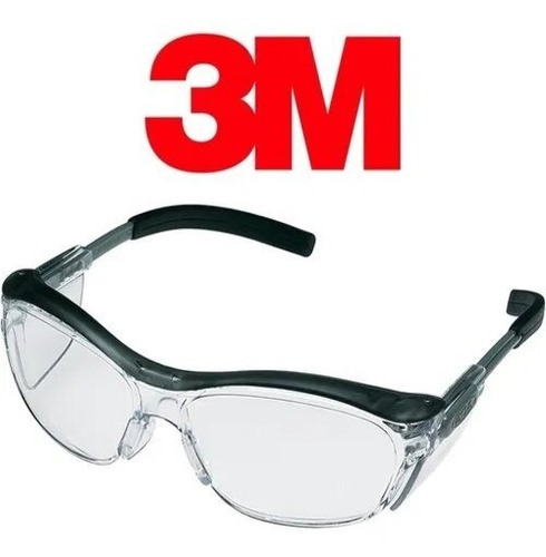 Pack 3 Lentes De Seguridad 3m Nuvo Gafas Antiniebla 