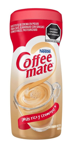 Sustituto De Crema Para Café Coffee Mate 400 Gr