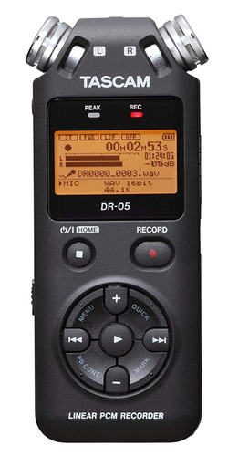 Tascam Dr-05 Grabador Audio Digital Portátil Estéreo Ei