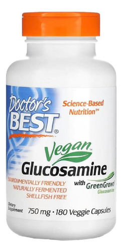 Glucosamina Vegana 750 Mg Doctor's Best 180 Cápsulas