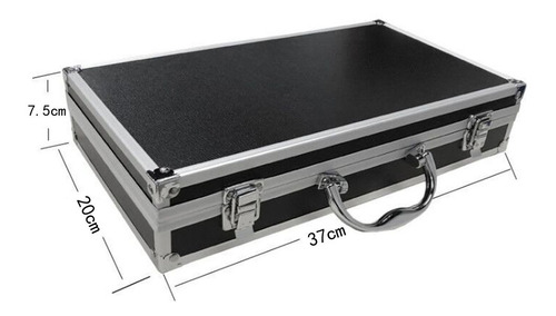 Estuche De Transporte De Aluminio Para Micrófono Portátil Co