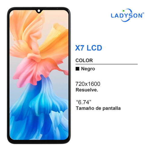 Compatível Tela De Toque Lcd Com Moldura Oem Para Honor X7