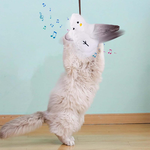 Juguetes Interactivos Para Mascotas Chirping Bird, Para Inte