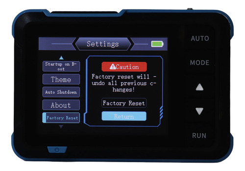 Osciloscopio Digital Portátil Con Sonda 10x Tft De 2,8 Pulga