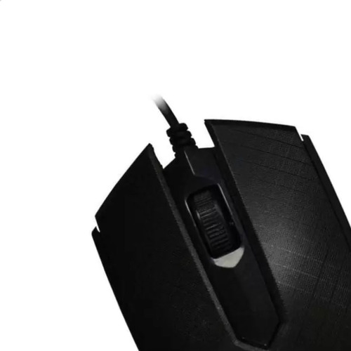 Mouse Usb Newlink Mo228 1000dpi 3 Botões Grid Preto
