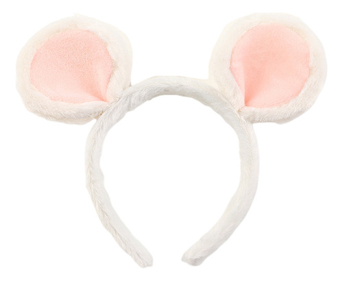 Diadema Con Forma De Oreja De Ratón Con Dibujos Animados Par