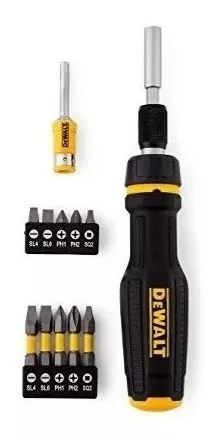 KIT DESTORNILLADOR RATCHET MULTI PUNTAS DWHT66567 DEWALT