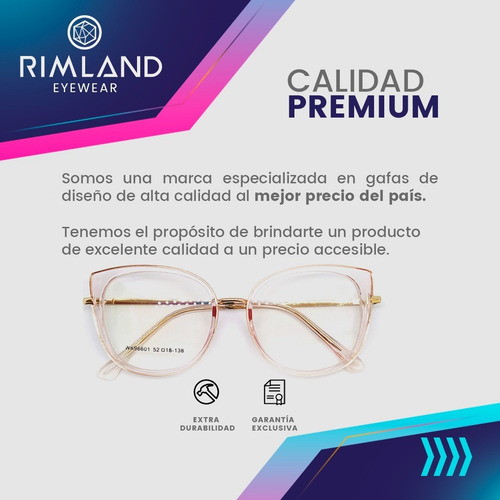 Armazón Lentes Marcos Anteojos Rimland (sku7112)