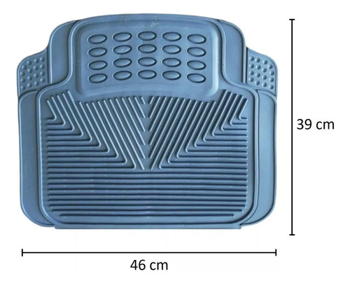 Kit 4 Tapetes Grises Uso Rudo Ford Thunderbird 1995