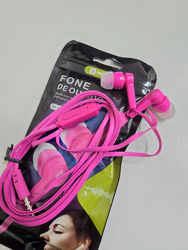 Kit 30 Fones De Ouvido Colorido Lembrancinha Atacado
