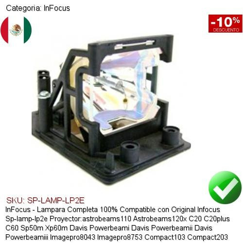 Lampara Compatible Infocus Sp-lamp-lp2e Imagepro8043 Lp280