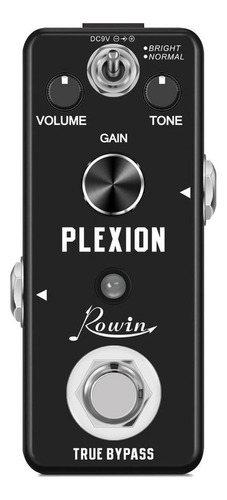 Pedal De Efectos Para Guitarra Analógica Rowin Lef-324 Plexi