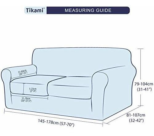 Fundas Elastica Sofa 3pcs Licra Protector Muebles Pequeño