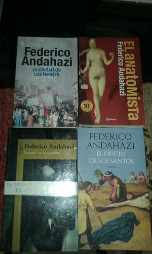 Federico Andahazi. Lote De 4 Libros Nuevos. 