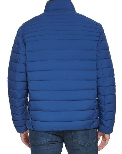 Imagen 3 de 4 de Casaca M Y L ,calvin Klein Resistant Puffer - Denim Azul