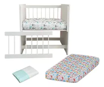 Comprar Cuna Colecho Multifuncion 5 En 1 + Colchon + sabanas