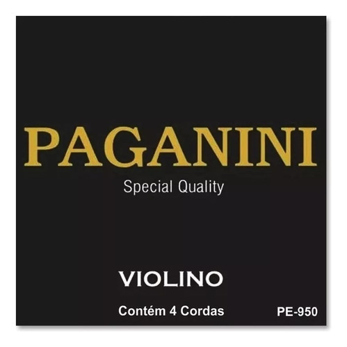 Encordoamento Violino Paganini Oferta! Promoção!