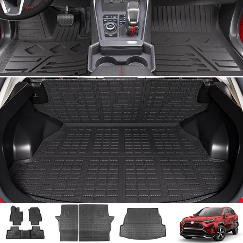 Revestimiento De Carga Compatible Con Toyota Rav4 2019-2023,