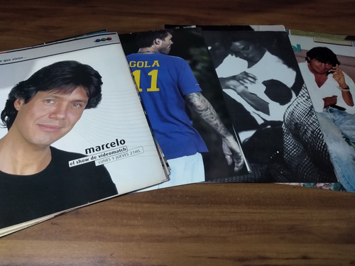 Marcelo Tinelli * Lote 100 Paginas Revistas Clippings