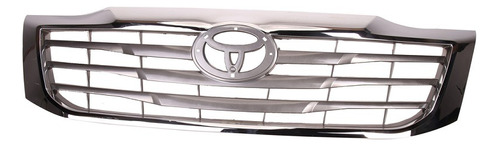 Parrilla Para Toyota Hilux Modelo 2012 Al 2015 Cromada