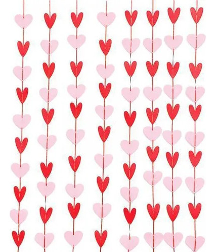 2 Decoraciones Para El Día De San Valentín, Guirnalda