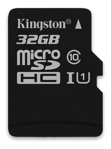 Memoria Micro Sd Kingston 32 Gb Cs 80 Mb/s Uhs-i U1 C10 + Sd